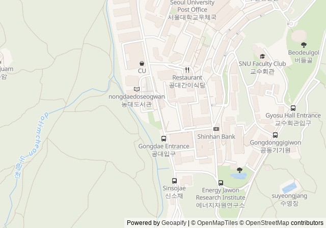 Seoul National University College of Engineering Tennis Court — เปิดใน Google Maps