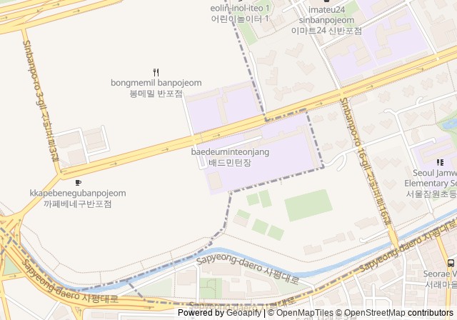 SPOONE Tennis Academy Banpo — เปิดใน Google Maps