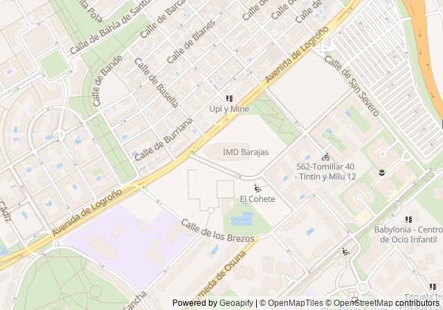 Barajas Municipal Sports Centre — เปิดใน Google Maps