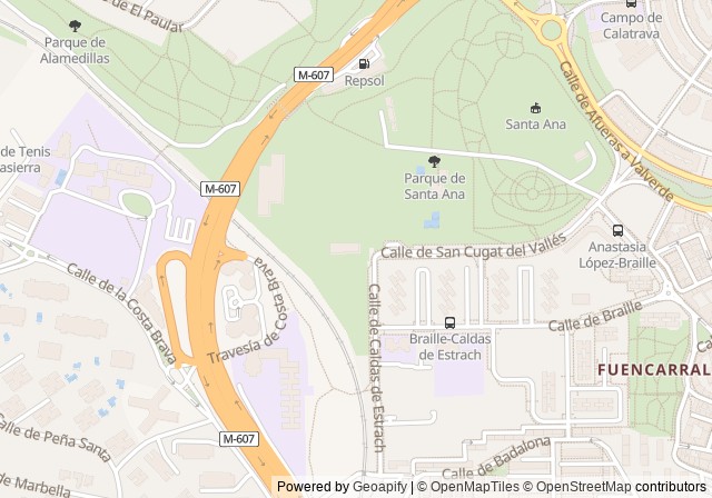 Madrid Tennis Federation — Google マップで開く