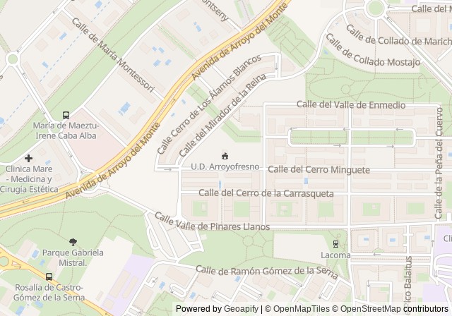 Arroyofresno Sports Club — Google マップで開く