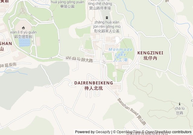 Changhua County Jianxing Tennis Court — เปิดใน Google Maps