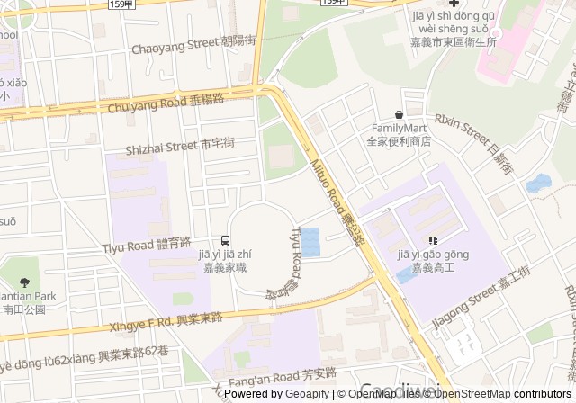 Chiayi Municipal Tennis Court — เปิดใน Google Maps