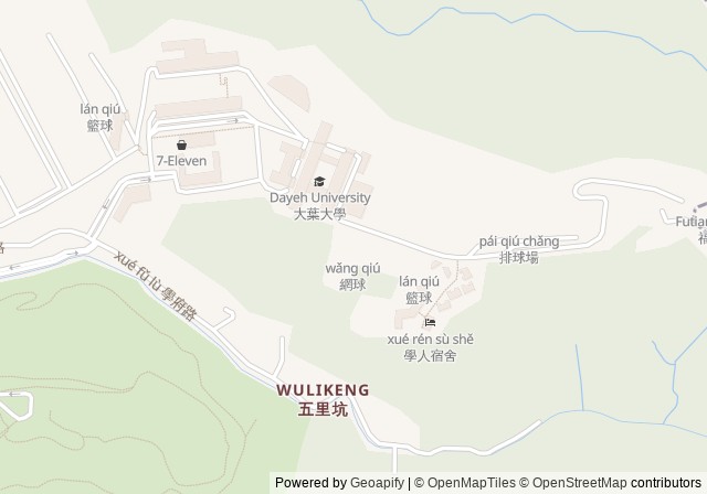 Da Yeh University Tennis Courts — เปิดใน Google Maps
