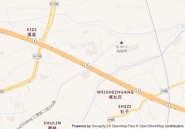 Fengyuan National Freeway 4 Underpass Tennis Court — เปิดใน Google Maps