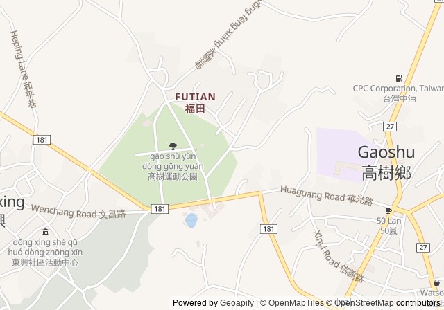 Gaoshu Township Tennis Court — เปิดใน Google Maps