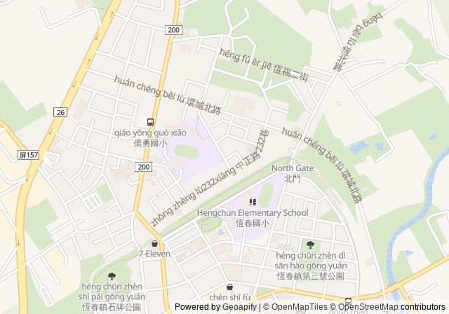 Hengchun Chengbei Tennis Court — เปิดใน Google Maps