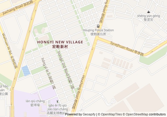 Hongyi Tennis Court (Houjing Tennis Court) — เปิดใน Google Maps