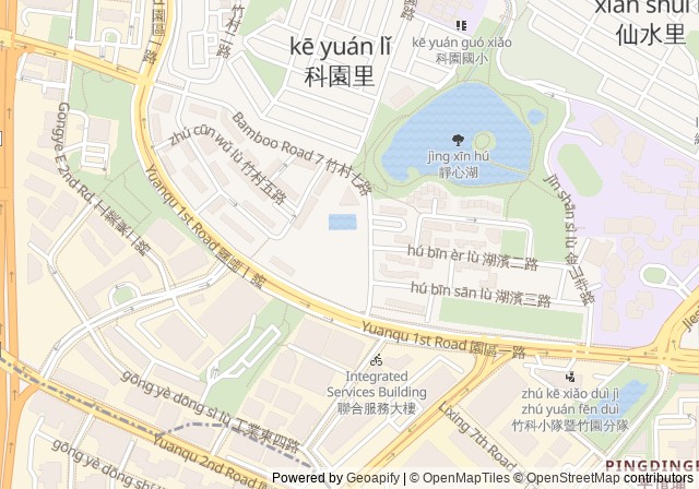 Hsinchu Science Park East Tennis Courts (Zhuke Outdoor Sports Park East) — เปิดใน Google Maps