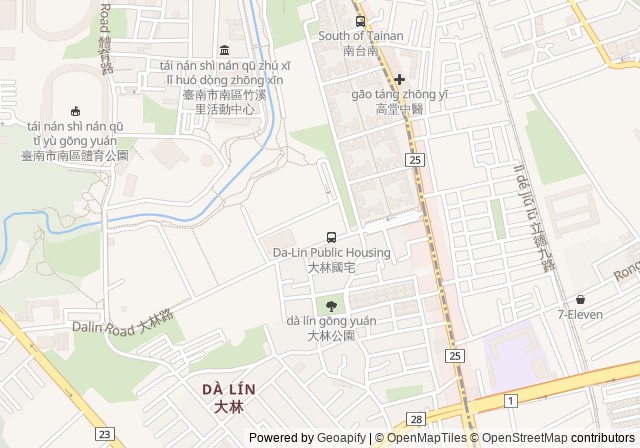 Tainan Municipal Tennis Court (Dalin / Sports Park) — เปิดใน Google Maps