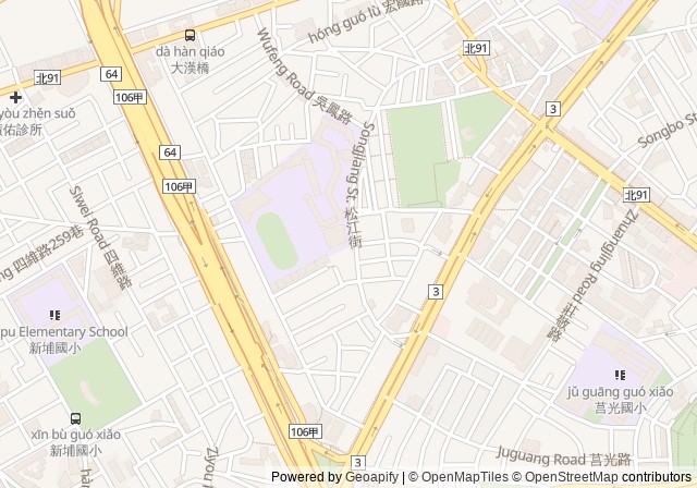 Jiangcui Junior High School Sports Center Tennis Courts — เปิดใน Google Maps