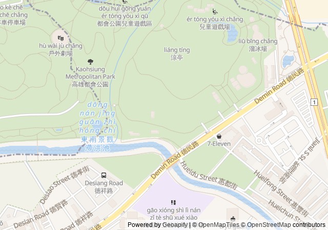 Kaohsiung Metropolitan Park Tennis Court — เปิดใน Google Maps