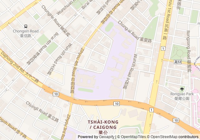 Kaohsiung Municipal Hsin Chuang Senior High School Tennis Courts — เปิดใน Google Maps