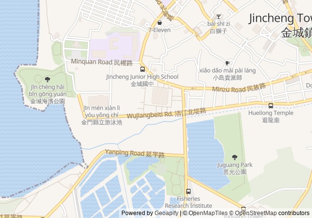 Kinmen County Stadium Tennis Courts — เปิดใน Google Maps