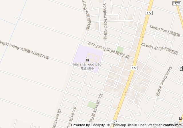 Kunshan Elementary School Tennis Court — เปิดใน Google Maps