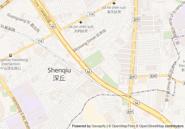 Minsheng Park Tennis Courts — เปิดใน Google Maps