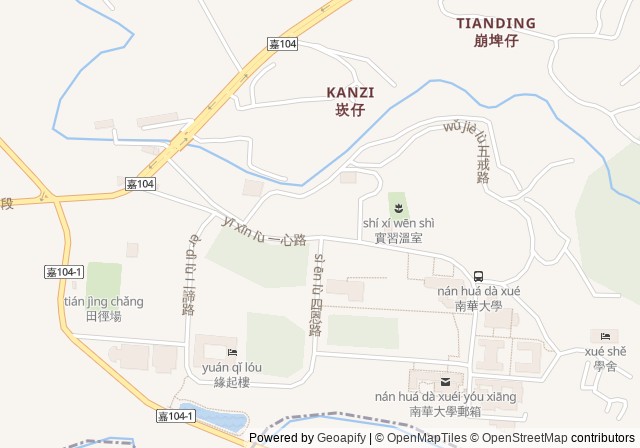 Nanhua University Tennis Courts — เปิดใน Google Maps