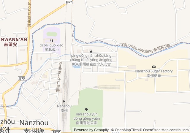 Nanzhou Sugar Factory Tongde Tennis Court — เปิดใน Google Maps