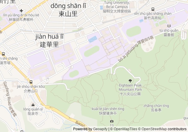National Hsinchu Senior High School Tennis Court — เปิดใน Google Maps