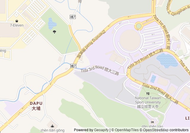 National Taiwan Sport University Tennis Courts (Indoor & Outdoor) — เปิดใน Google Maps