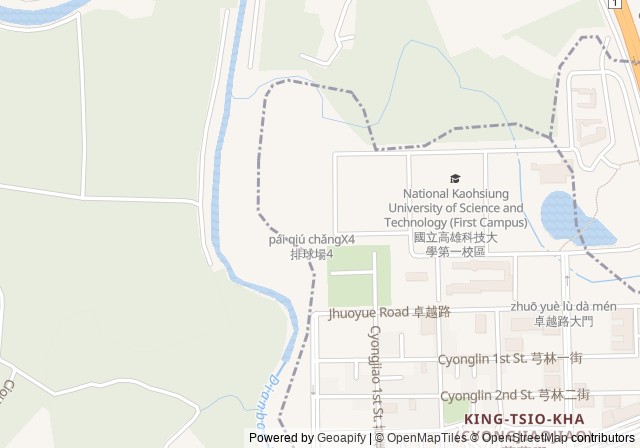 NKUST Nanzih Campus Tennis Courts — เปิดใน Google Maps