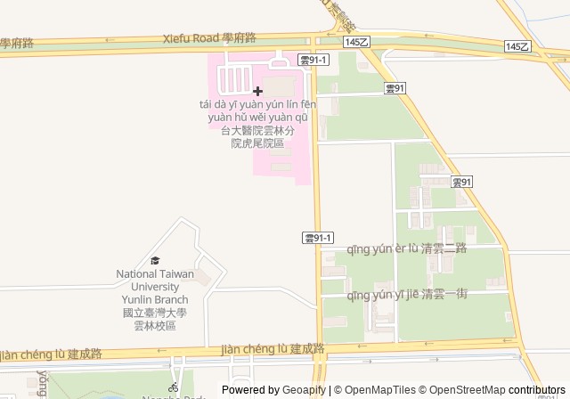 NTU Yunlin Branch — Yixian Comprehensive Sports Court — เปิดใน Google Maps