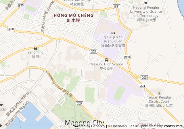 Penghu Sports Park ITF Tennis Courts — เปิดใน Google Maps
