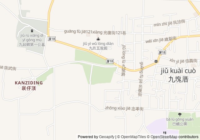 Pingtung Jiuru Tennis Court — เปิดใน Google Maps