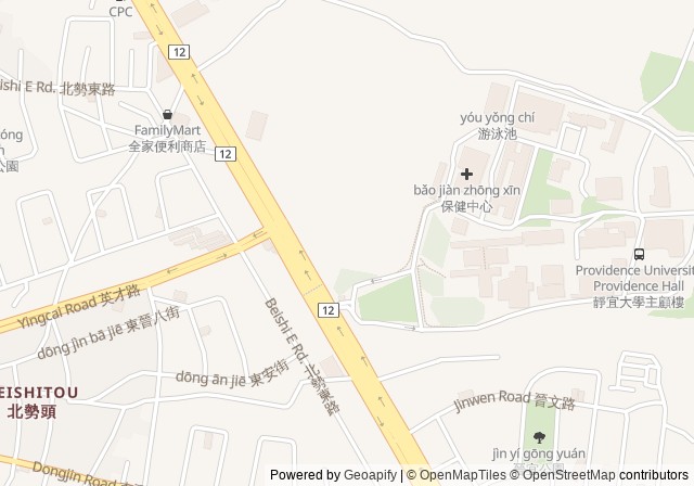 Providence University Tennis Courts — เปิดใน Google Maps