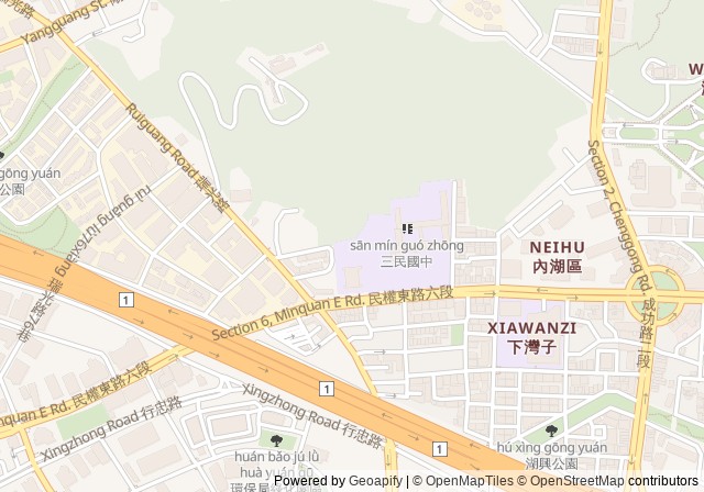 Sanmin Junior High School Tennis Court — เปิดใน Google Maps