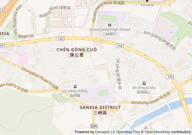 Sanxia Civil Sports Center — AI Tennis Training Room — เปิดใน Google Maps