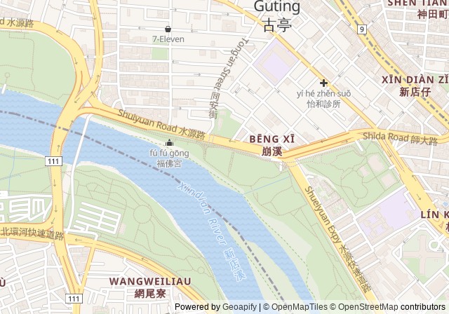 Zhongzheng Riverside Park Tennis Courts — เปิดใน Google Maps