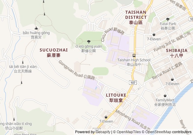 泰山運動場 — 在 Google 地圖開啟