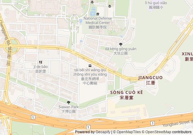 Taipei Tennis Center — เปิดใน Google Maps