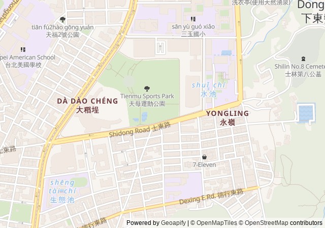 Tianmu Sports Park Tennis Courts — เปิดใน Google Maps