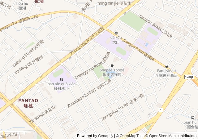 Toufen Zhongxiao Park Tennis Court — เปิดใน Google Maps