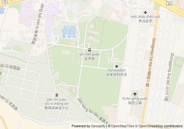 Tunghai University Tennis Courts — เปิดใน Google Maps