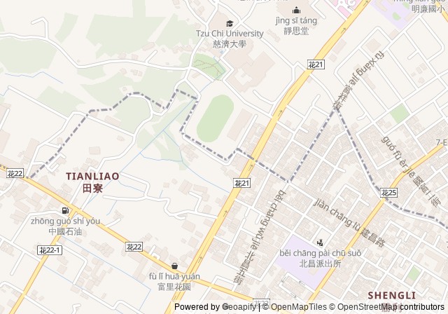 Tzu Chi University Tennis Courts (Main Campus) — เปิดใน Google Maps