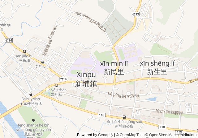 Xinpu Junior High School Tennis Court — เปิดใน Google Maps