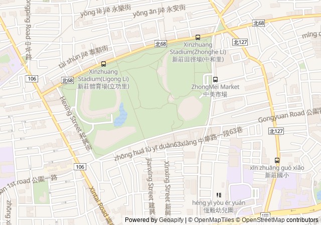 Xinzhuang Tennis & Table Tennis Court, Xinzhuang Sports Park — เปิดใน Google Maps