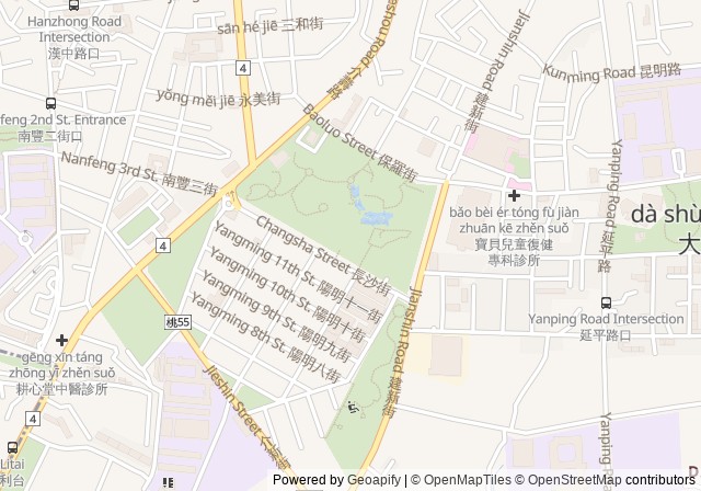 Yangming Sports Park Tennis Courts — เปิดใน Google Maps