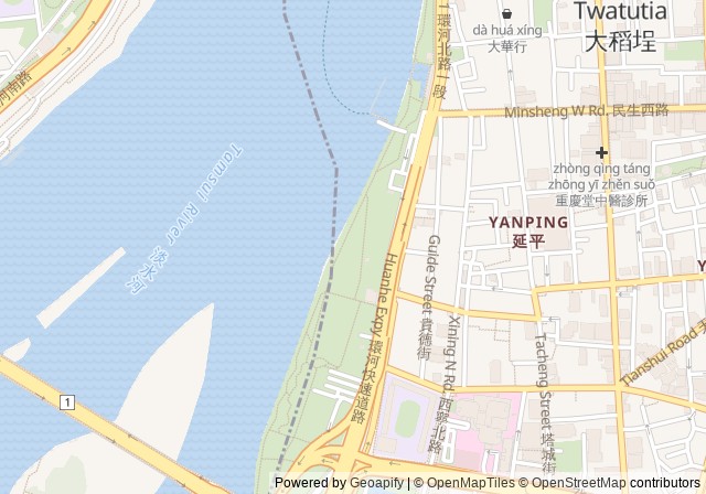 Yanping Riverside Park Tennis Courts — เปิดใน Google Maps