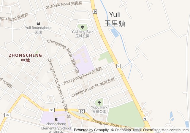 Yuli Township Tennis Court — เปิดใน Google Maps