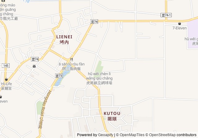 Yunlin County Tennis Court (Beigang) — เปิดใน Google Maps