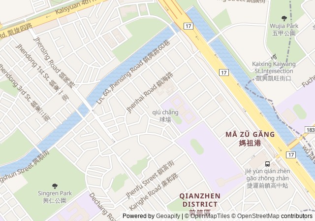 Zhenhai Park Tennis Court — เปิดใน Google Maps