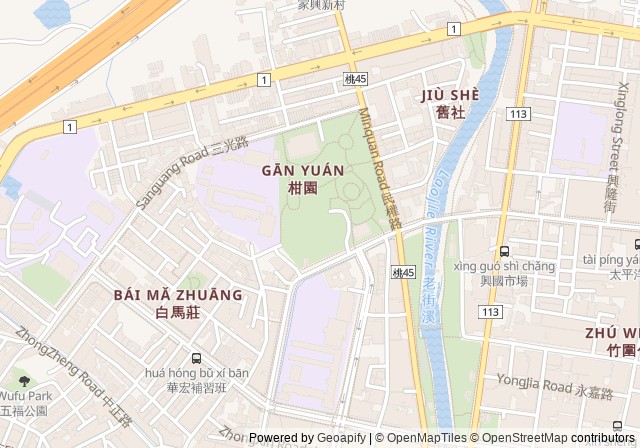 Zhongli Municipal Tennis Court — เปิดใน Google Maps