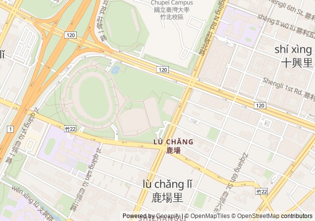 Zhubei National Sports Center Rooftop Tennis Courts — เปิดใน Google Maps