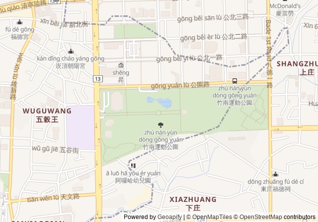 Zhunan Sports Park Tennis Courts — เปิดใน Google Maps