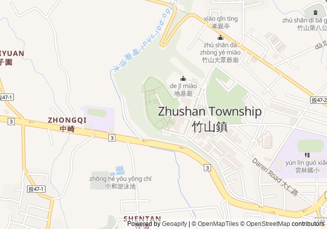 Zhushan Park Tennis Courts — เปิดใน Google Maps