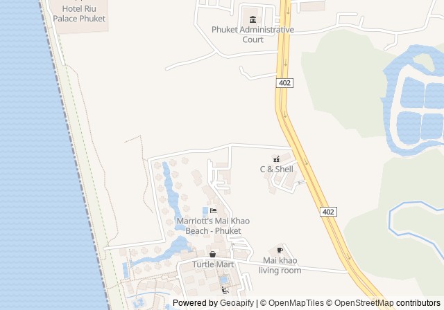 Anantara Phuket Villas tennis courts — เปิดใน Google Maps